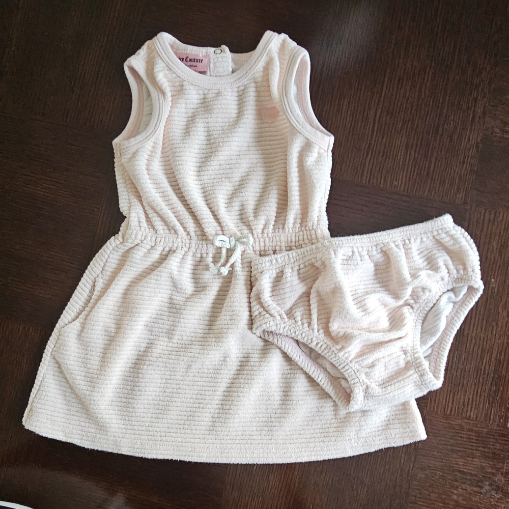 Juicy Couture Baby Dress and Bloomers Set